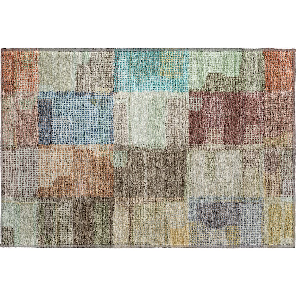 Luxury Washable Indoor/Outdoor Ravenna Putty 1'8" x 2'6" Rug. Picture 1