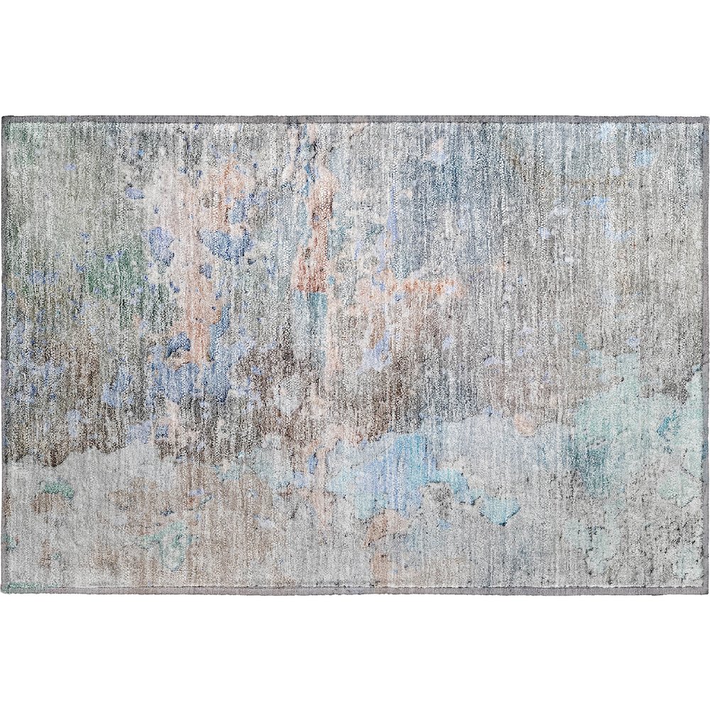 Luxury Washable Indoor/Outdoor Ravenna Taupe 1'8" x 2'6" Rug. Picture 1