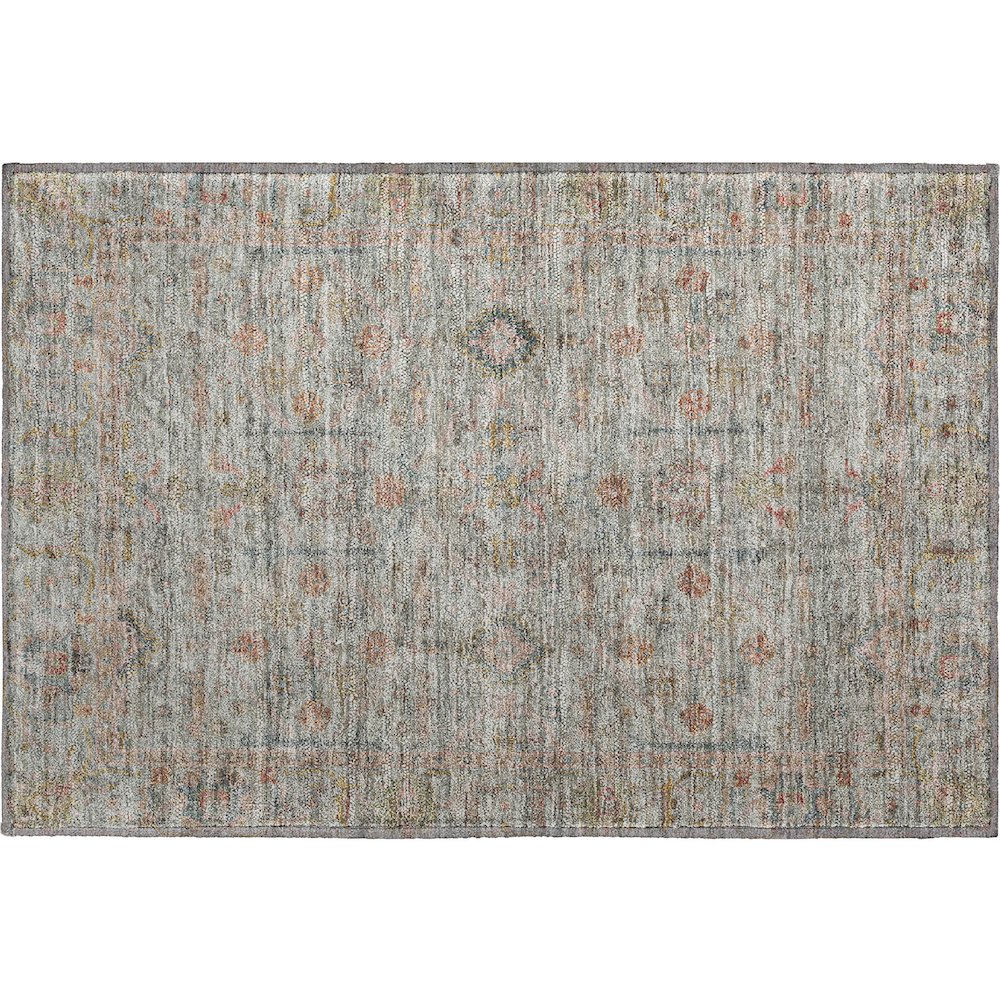 Luxury Washable Indoor/Outdoor Ravenna Taupe 1'8" x 2'6" Rug. Picture 1
