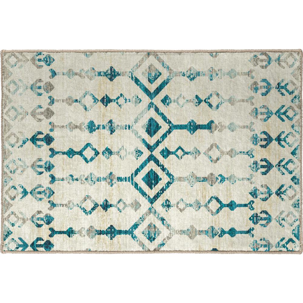 Brisbane BR8 Linen 1'8" x 2'6" Rug. Picture 1