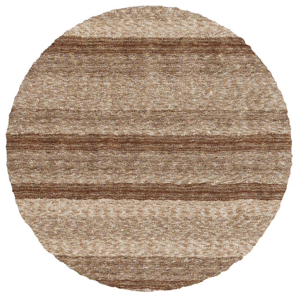 Joplin JP1 Earth 10' x 10' Round Rug. Picture 1