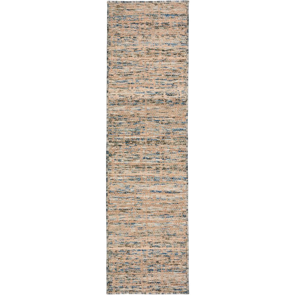 Sahara SA1 Blue 2'3" x 7'6" Rug. Picture 1