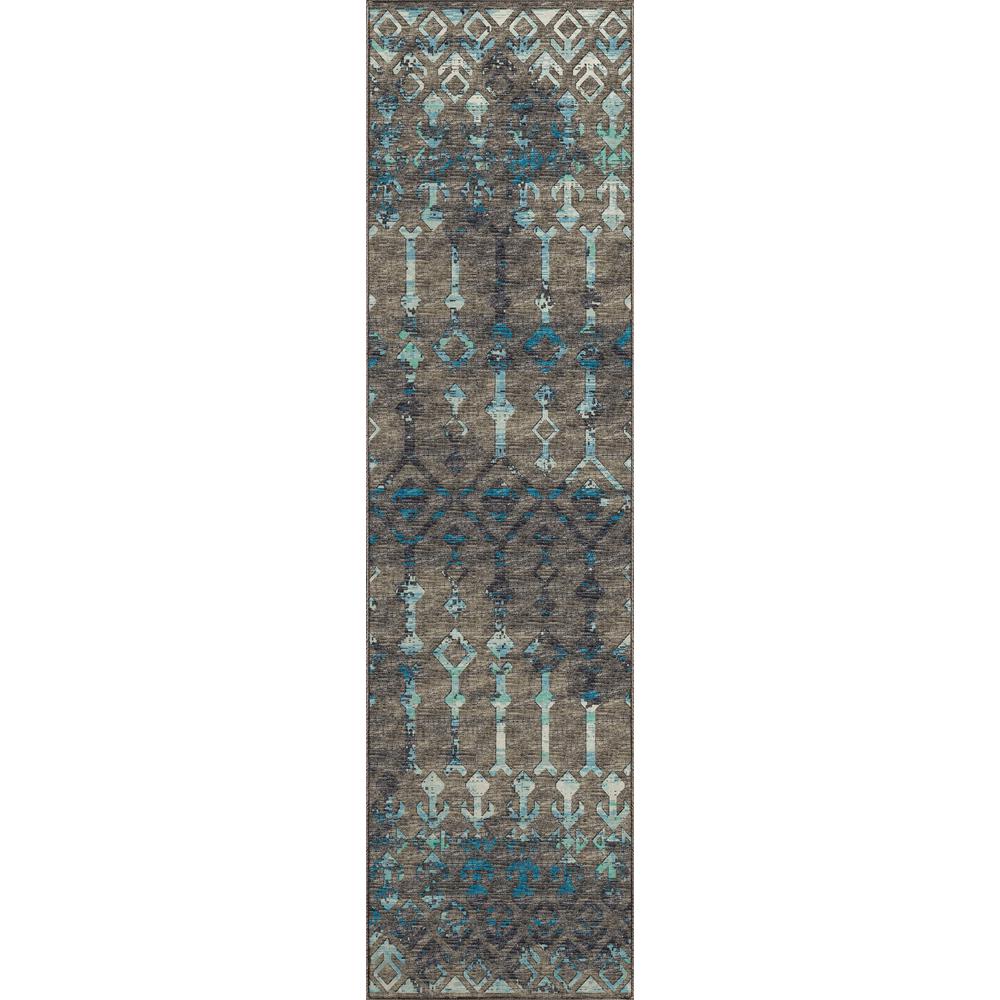 Brisbane BR8 Sable 2'3" x 7'6" Runner Rug. Picture 1