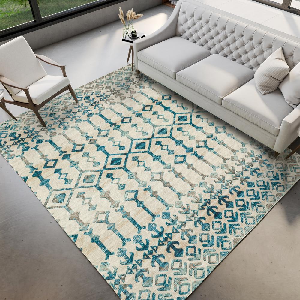 Brisbane BR8 Linen 3' x 5' Rug. Picture 2