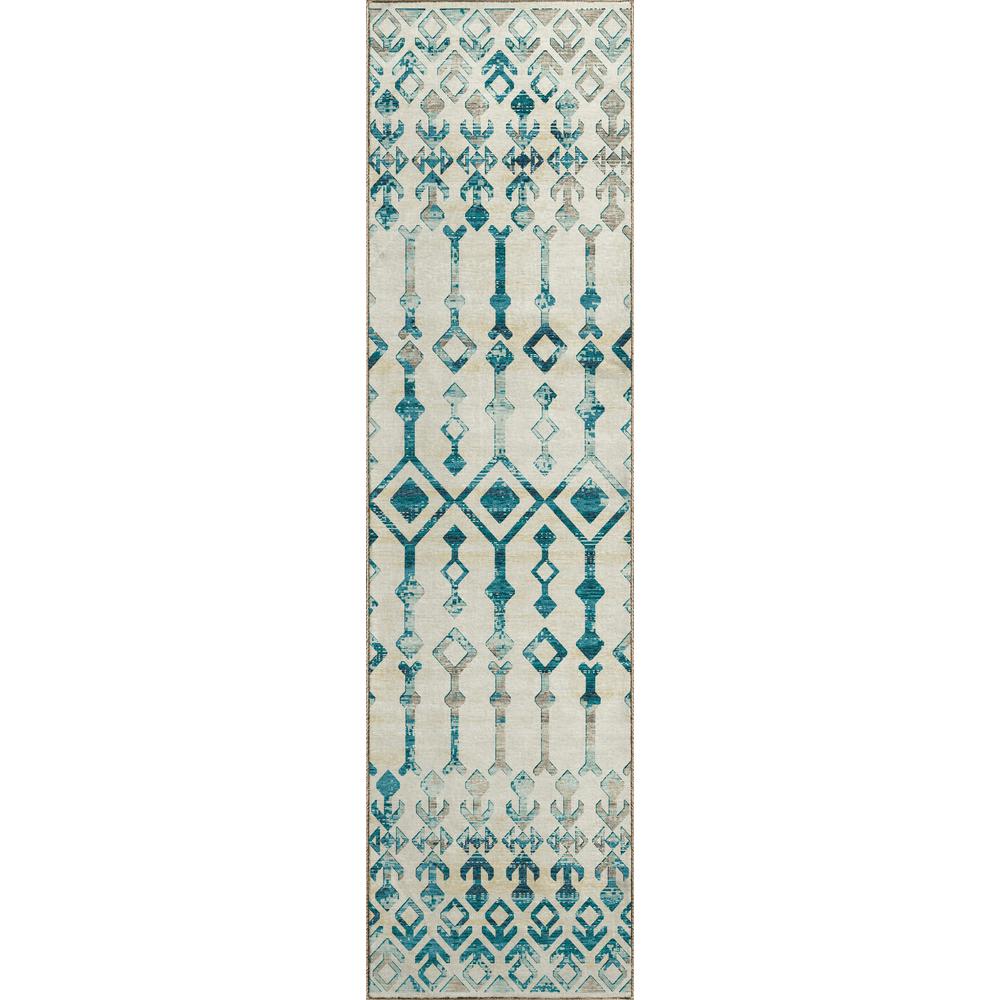 Brisbane BR8 Linen 2'3" x 7'6" Runner Rug. Picture 1