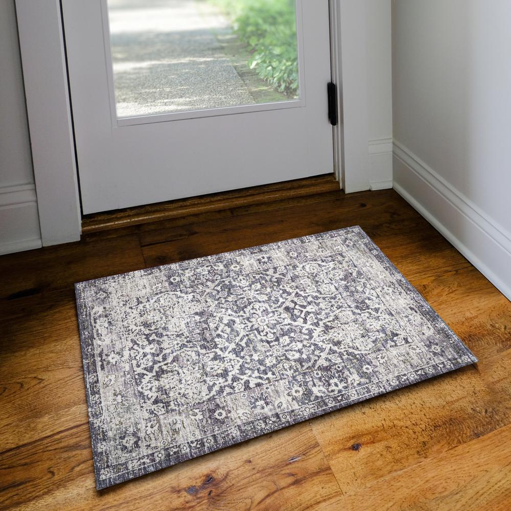 Jericho JC3 Violet 2' x 3' Rug. Picture 2