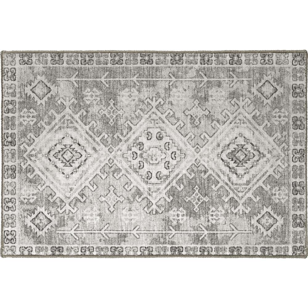Brisbane BR2 Silver 1'8" x 2'6" Rug. Picture 1