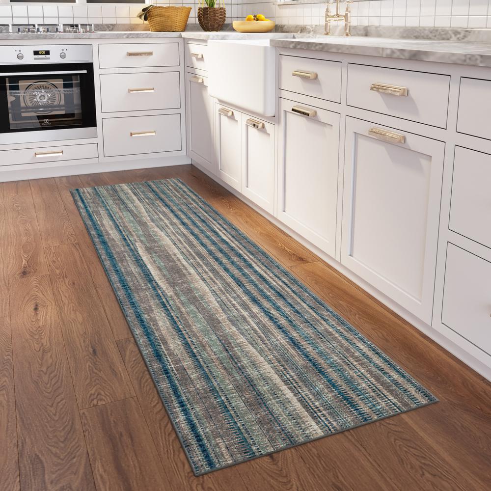Amador AA1 Mushroom 2'6" x 8' Runner Rug. Picture 2