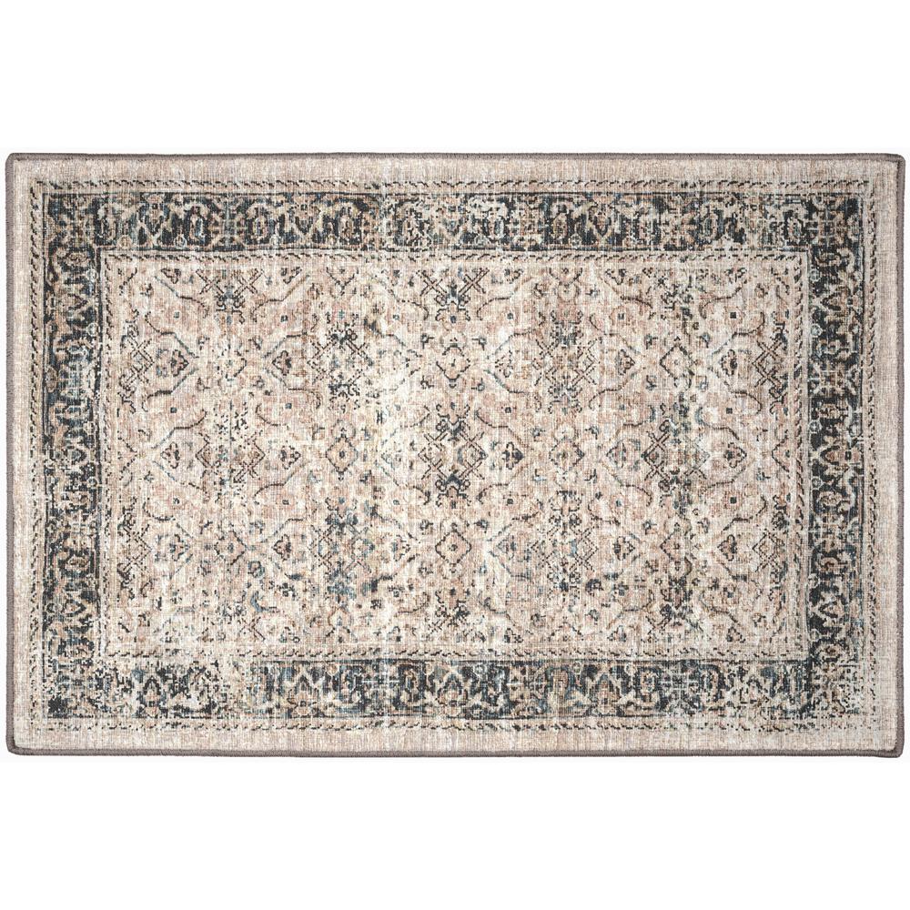 Jericho JC10 Taupe 2' x 3' Rug. Picture 1