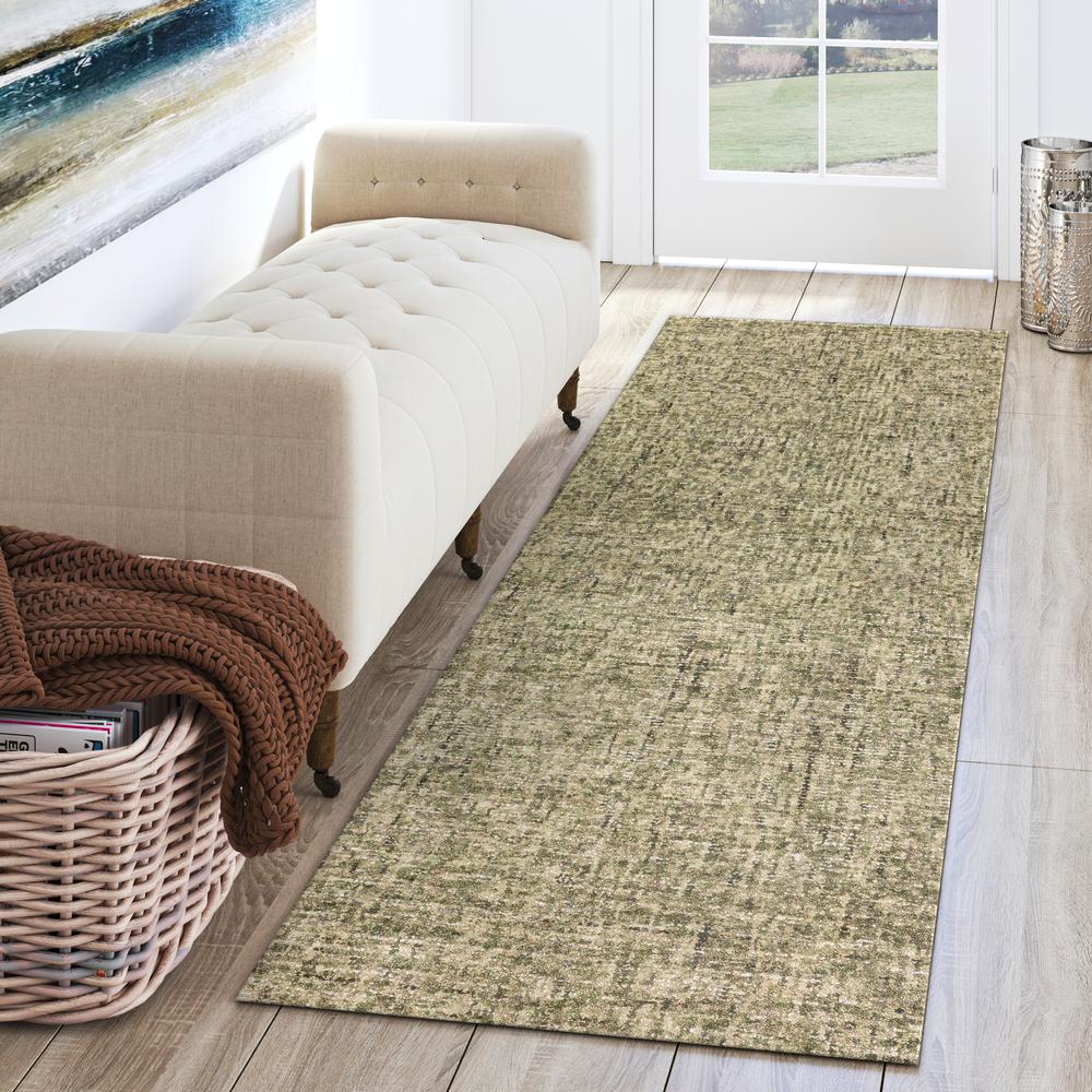 Calisa CS5 Basil 2'3" x 7'6" Runner Rug. Picture 2