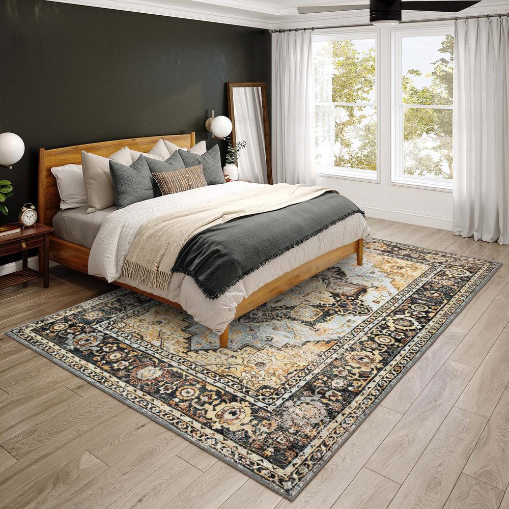 Jericho JC2 Pewter 10' x 14' Rug. Picture 2