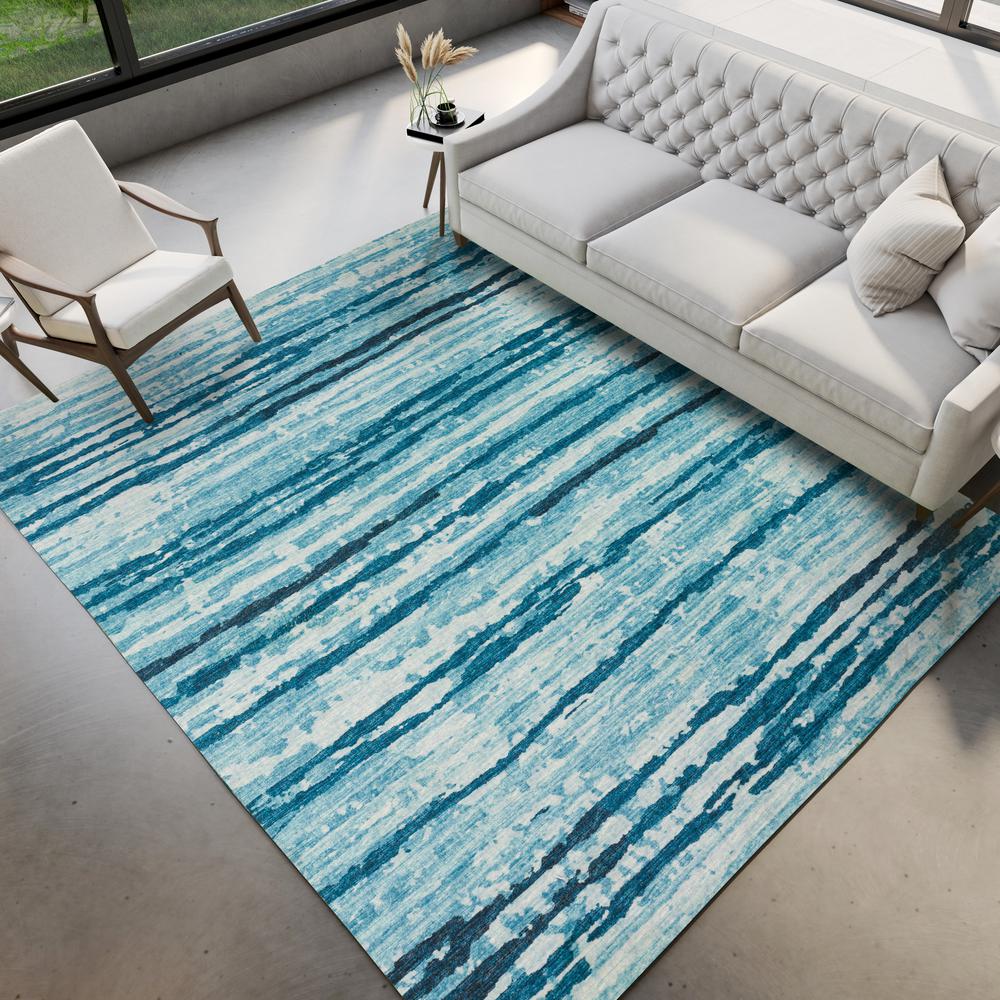 Brisbane BR4 Sky 3' x 5' Rug. Picture 2