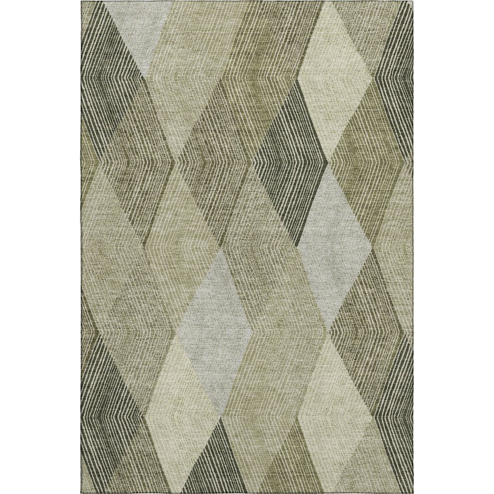 Luxury Washable Indoor/Outdoor The Reserve Fern 2'6" x 3'10" Rug. Picture 1