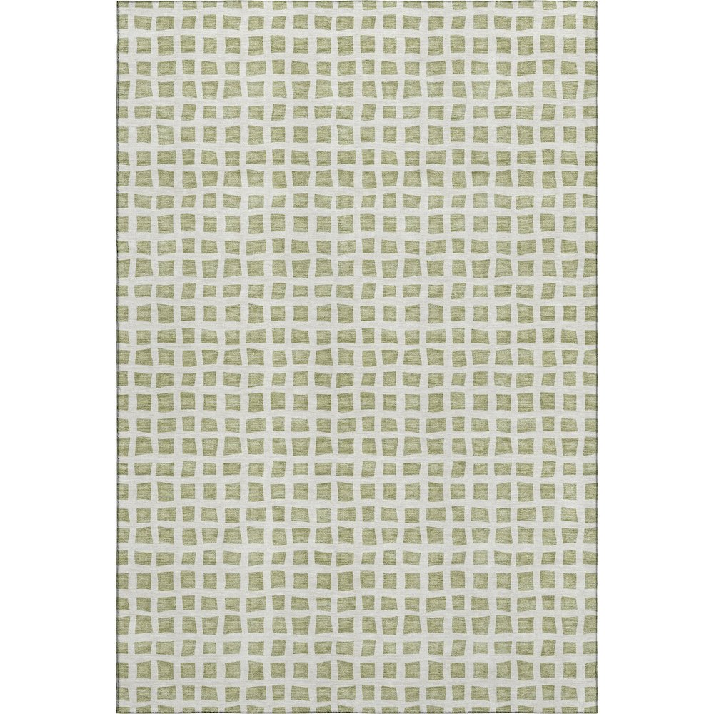 Luxury Washable Indoor/Outdoor The Reserve Aloe 2'6" x 3'10" Rug. Picture 1