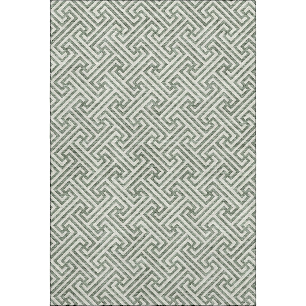 Luxury Washable Indoor/Outdoor The Reserve Sage 2'6" x 3'10" Rug. Picture 1