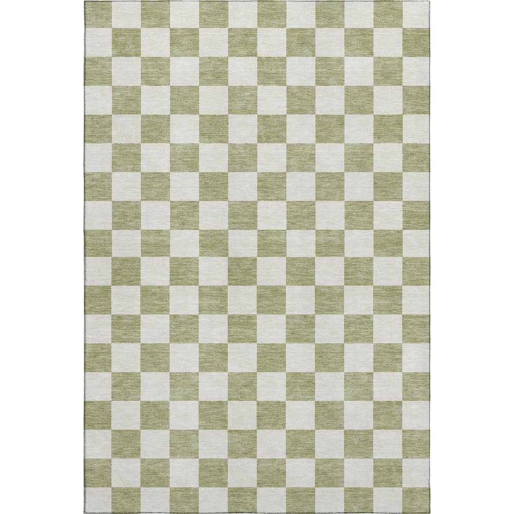 Luxury Washable Indoor/Outdoor The Reserve Aloe 2'6" x 3'10" Rug. Picture 1