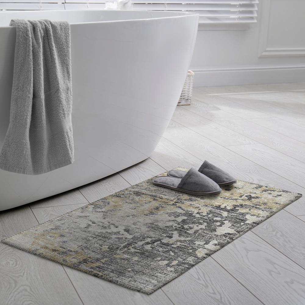 Indoor/Outdoor Accord AAC35 Moody Washable 1'8" x 2'6" Rug. Picture 2