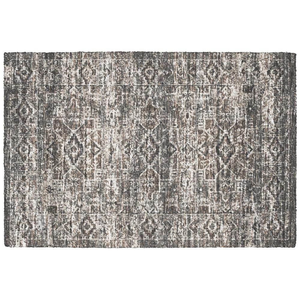 Tuscany TU10 Gray 1'8" x 2'6" Rug. Picture 1