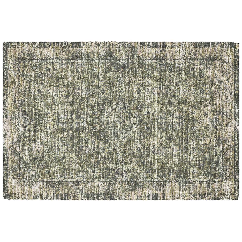 Tuscany TU12 Green 1'8" x 2'6" Rug. Picture 1