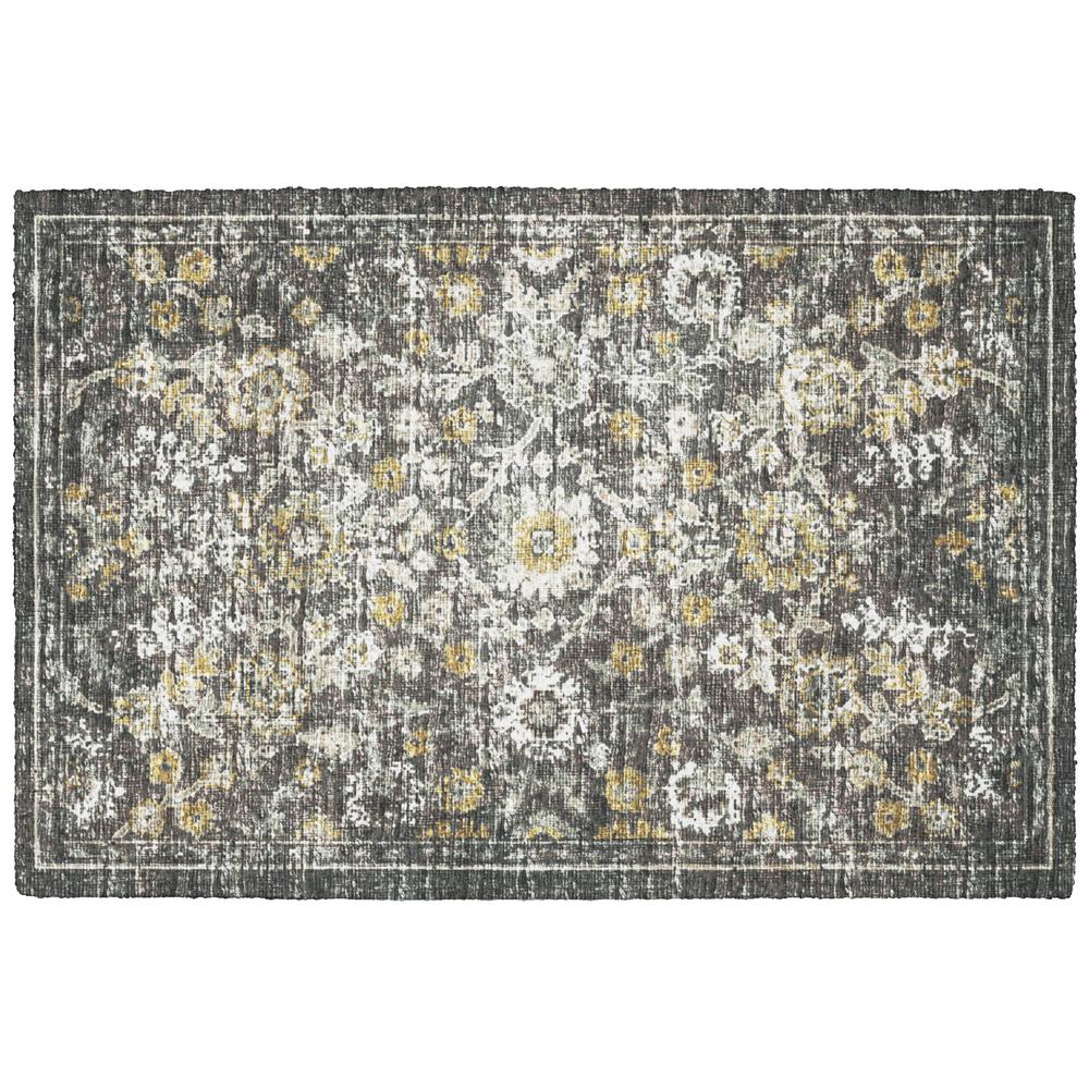Tuscany TU2 Gray 1'8" x 2'6" Rug. Picture 1