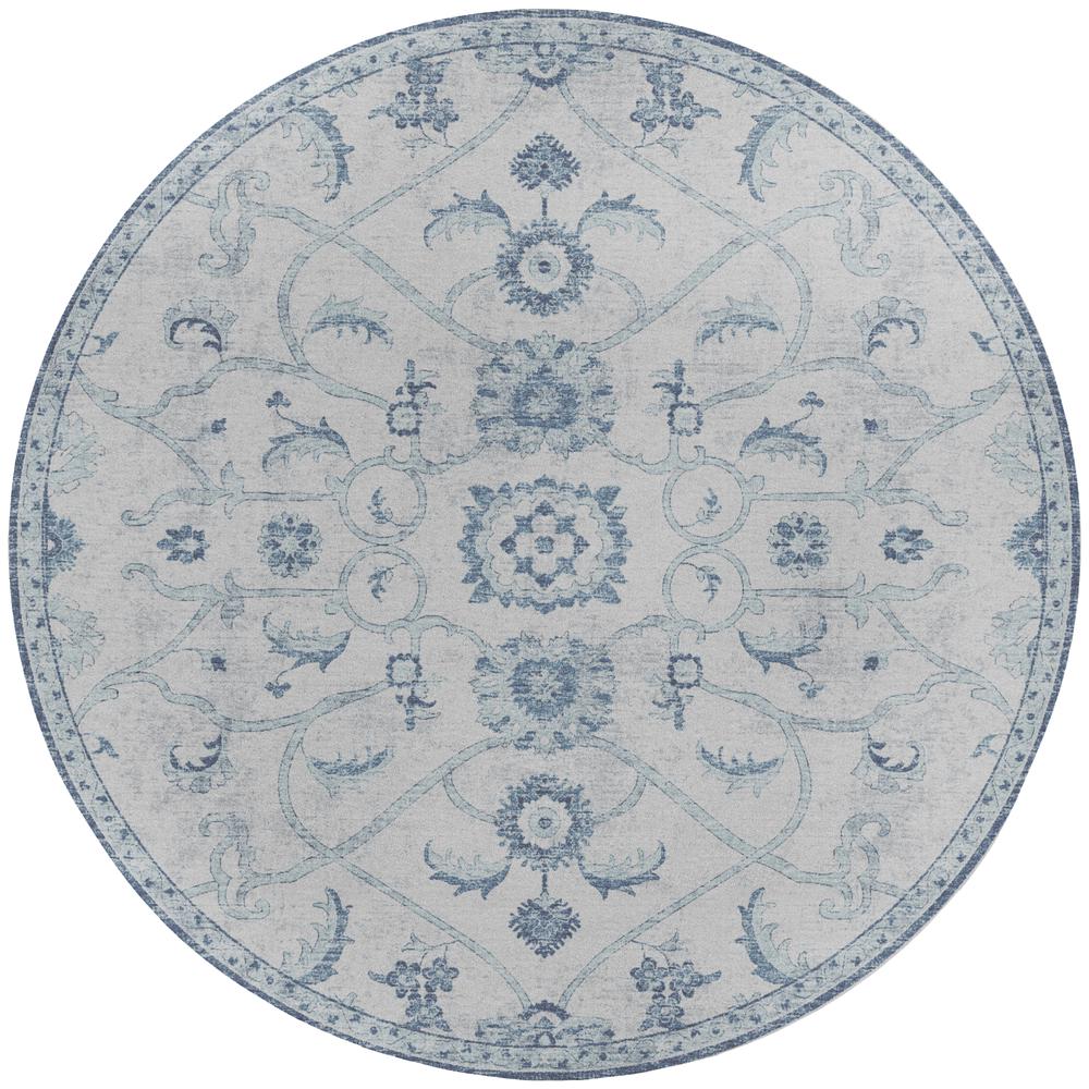 Tuscany TU8 Denim 10' x 10' Rug. Picture 1