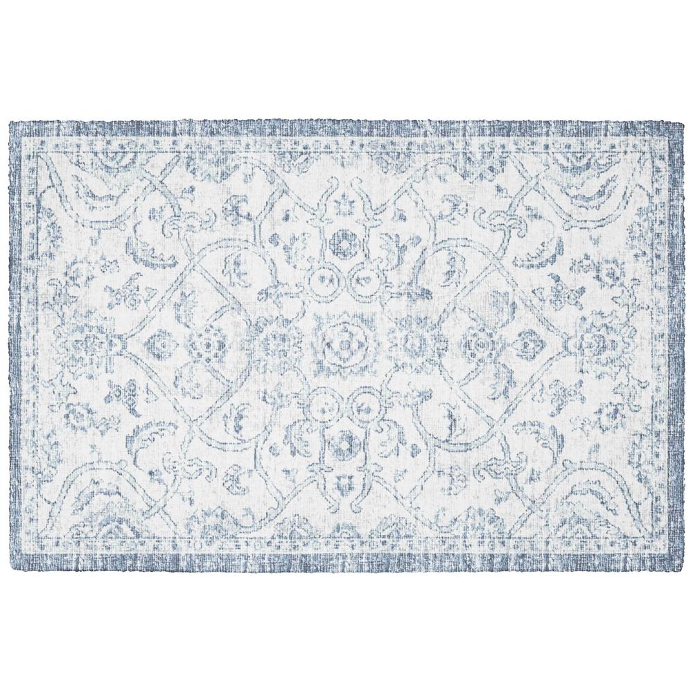 Tuscany TU8 Denim 1'8" x 2'6" Rug. Picture 1