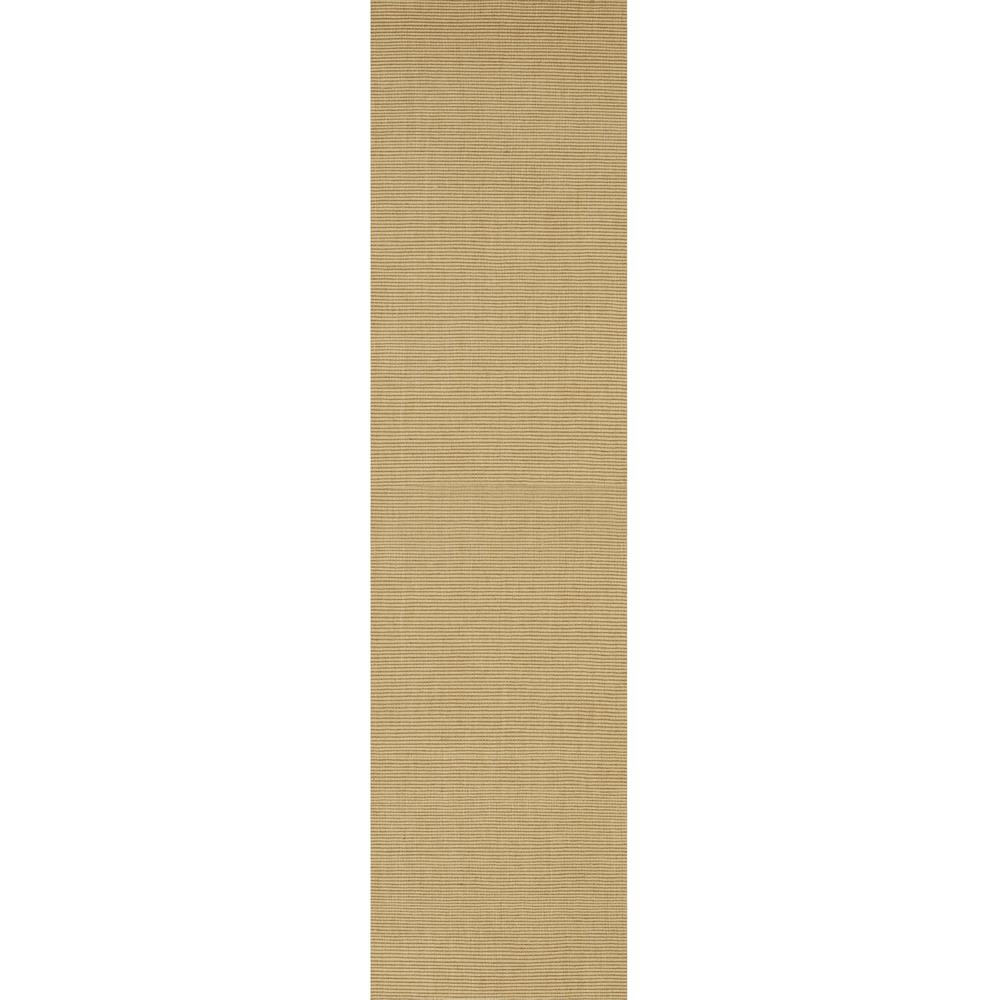 Monaco Sisal MC100 Honey 2'3" x 7'6" Runner Rug. Picture 1