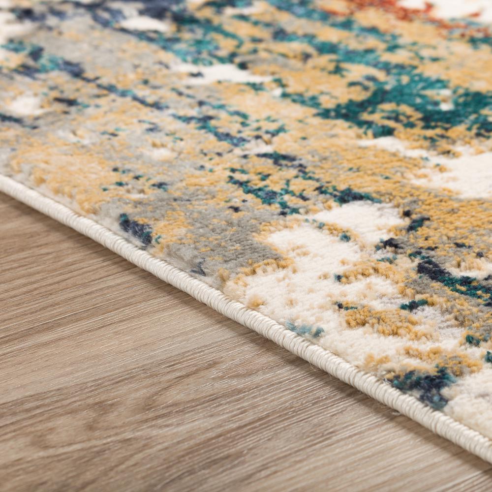 Karma KM26 Multi 1'8" x 2'6" Rug. Picture 10