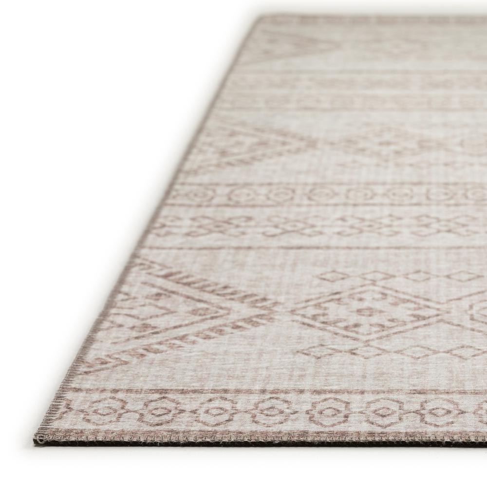 Yuma Taupe Transitional Southwest 1'8" x 2'6" Accent Rug Taupe AYU44. Picture 3