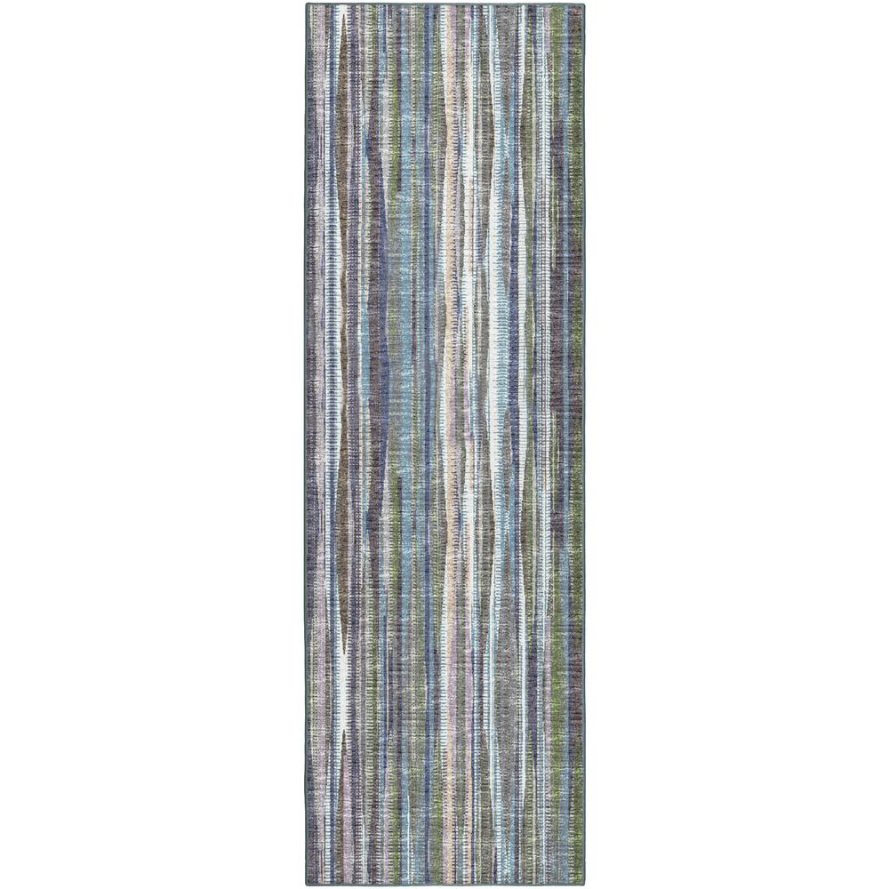 Amador AA1 Violet 2'6" x 8' Runner Rug. Picture 1