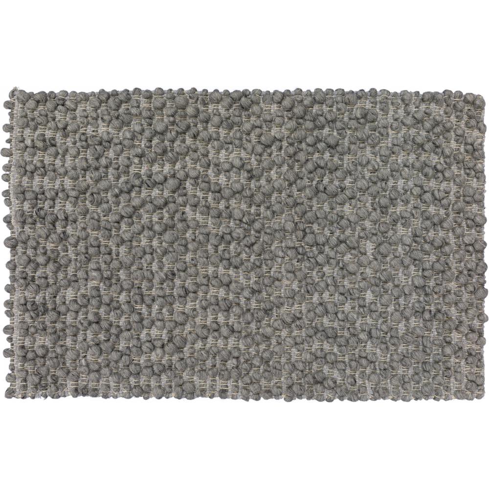 Gorbea GR1 Pewter 2' x 3' Rug. Picture 1