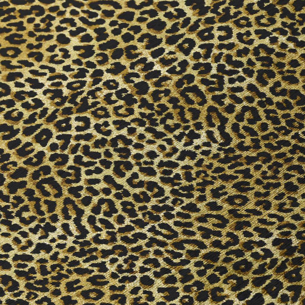 Safari Gilded Animal Animal Print 1'8" x 2'6" Accent Rug Gilded ASF32. Picture 5