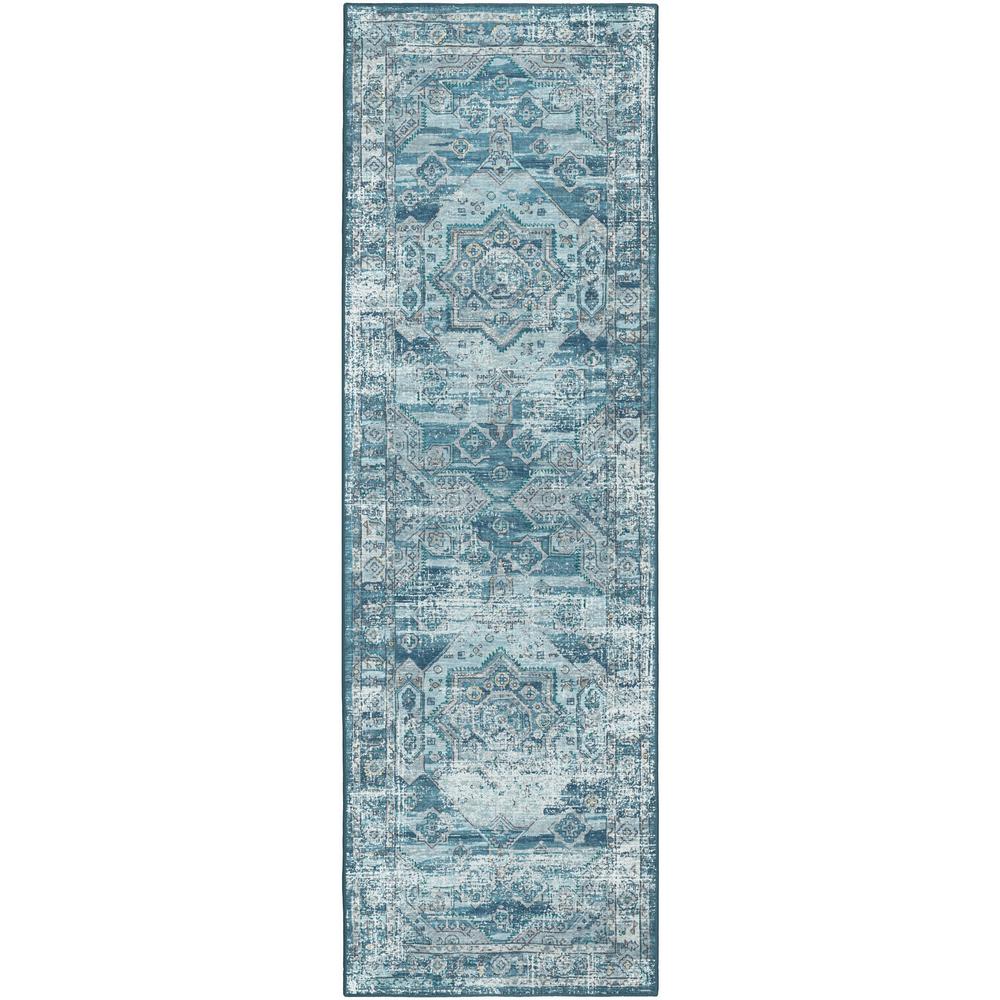 Jericho JC5 Denim 2'6" x 8' Runner Rug. Picture 1