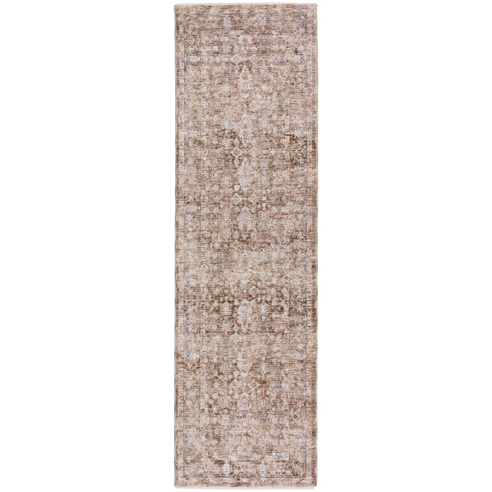 Vienna VI6 Chocolate 2'3" x 7'10" Rug. Picture 1