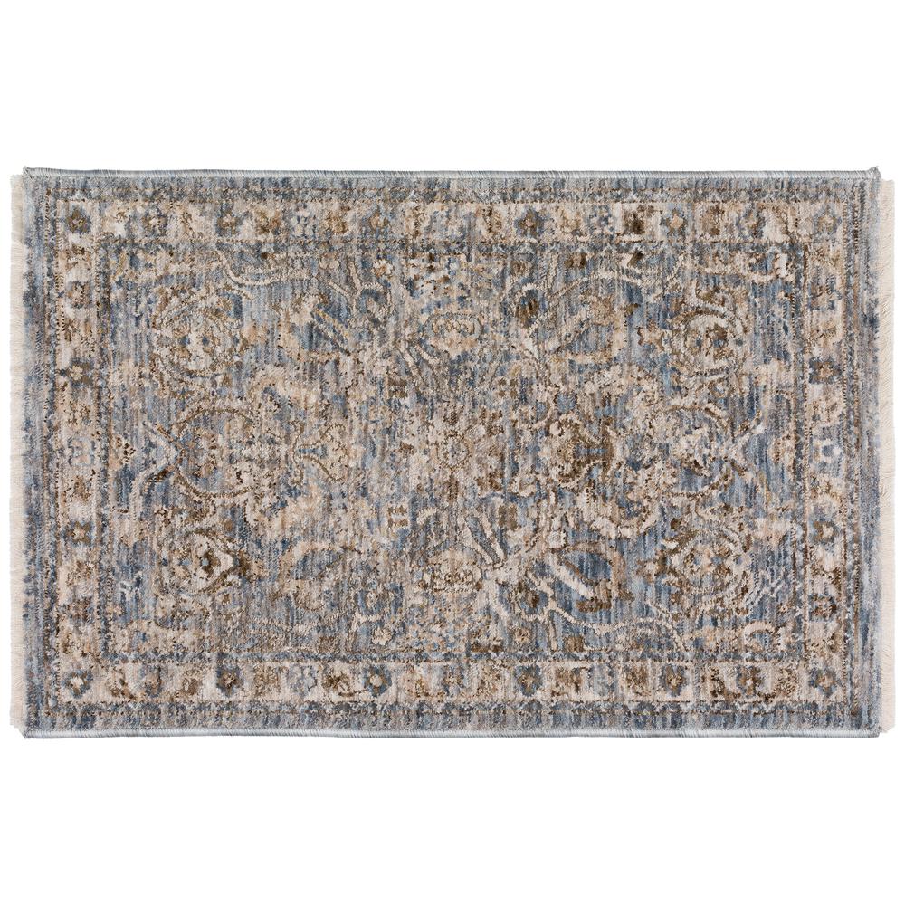 Vienna VI8 Denim 1'8" x 2'6" Rug. Picture 1