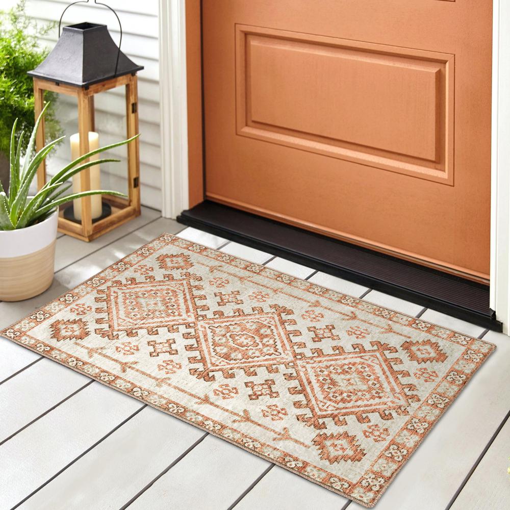 Brisbane BR2 Ivory 1'8" x 2'6" Rug. Picture 2
