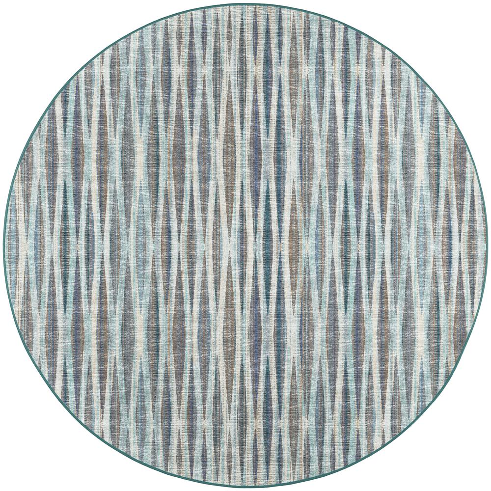 Amador AA1 Mist 10' x 10' Round Rug. Picture 1
