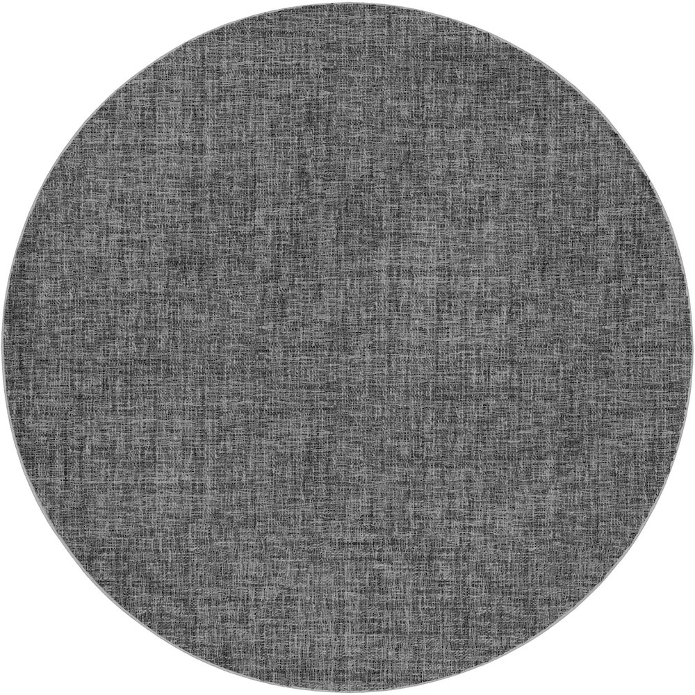 Luxury Washable Voyage VY1 Gray 8' x 8' Rug. Picture 1