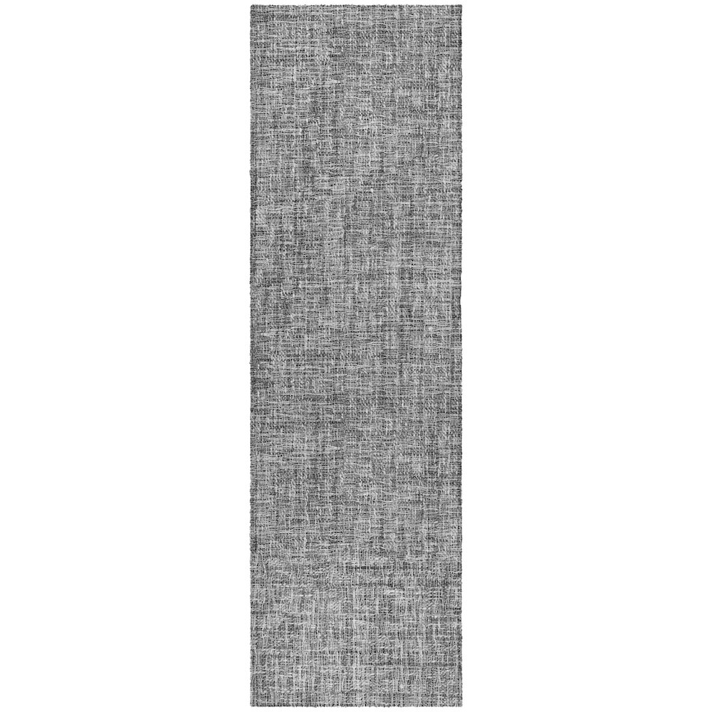 Luxury Washable Voyage VY1 Gray 2'3" x 7'6" Runner Rug. Picture 1