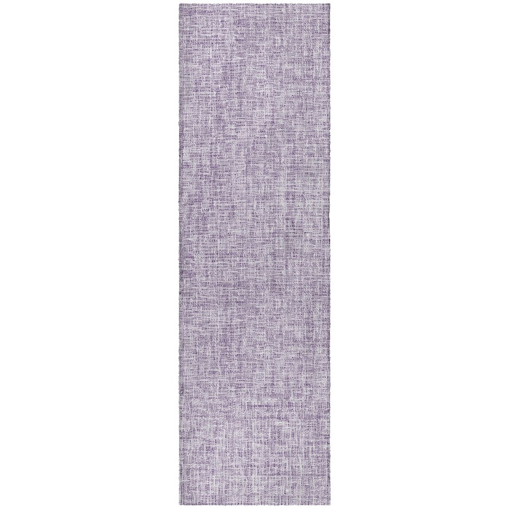 Luxury Washable Voyage VY1 Purple 2'3" x 7'6" Runner Rug. Picture 1