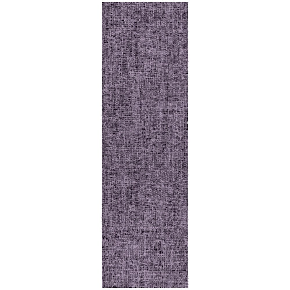 Luxury Washable Voyage VY1 Purple 2'3" x 7'6" Runner Rug. Picture 1