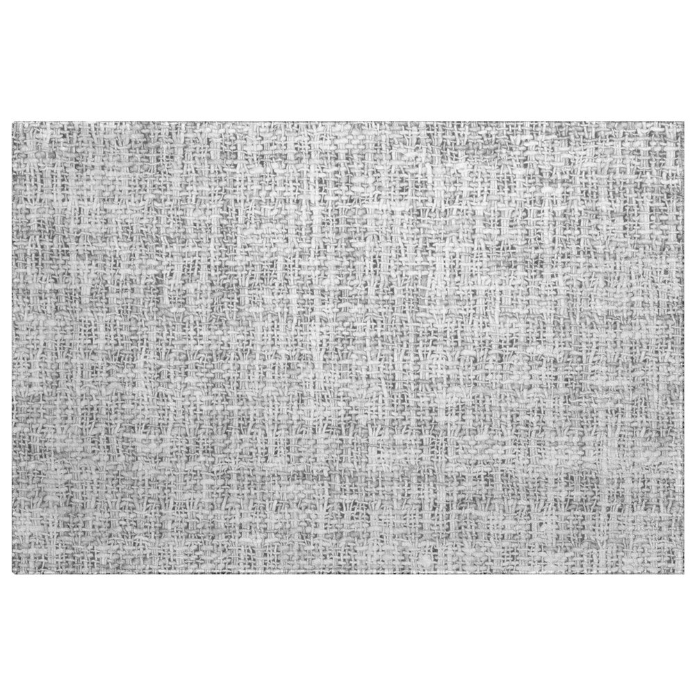 Luxury Washable Voyage VY1 Gray 1'8" x 2'6" Rug. Picture 1