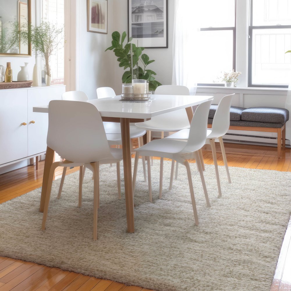 Luxury Washable Voyage VY2 Brown 2'6" x 3'10" Rug. Picture 5