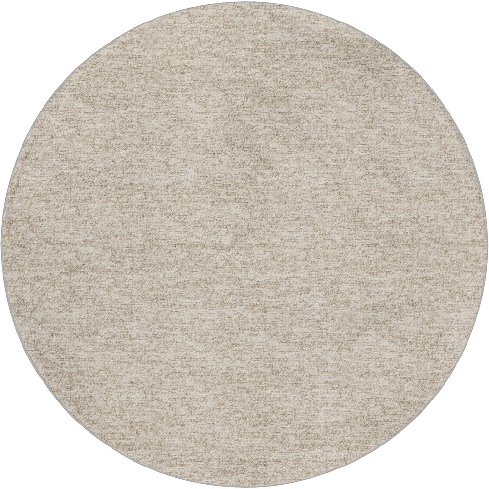 Luxury Washable Voyage VY2 Brown 8' x 8' Rug. Picture 1