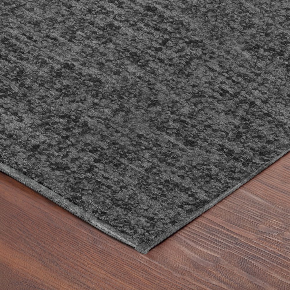 Luxury Washable Voyage VY2 Gray 1'8" x 2'6" Rug. Picture 2