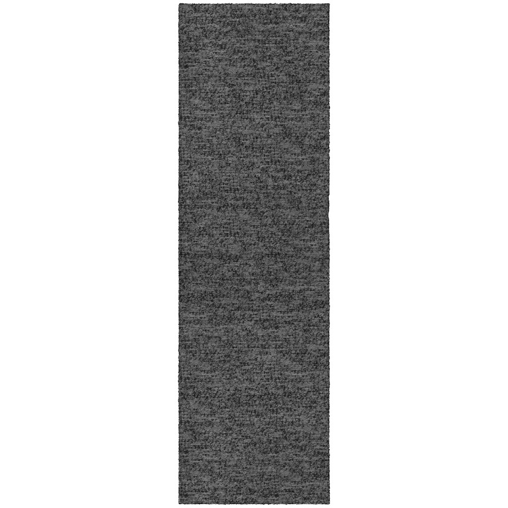 Luxury Washable Voyage VY2 Gray 2'3" x 7'6" Runner Rug. Picture 1