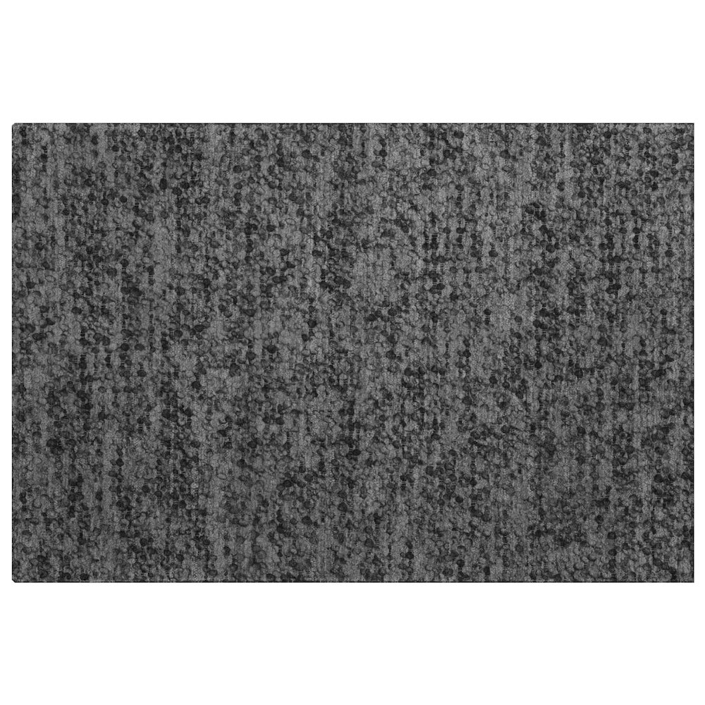 Luxury Washable Voyage VY2 Gray 1'8" x 2'6" Rug. Picture 1
