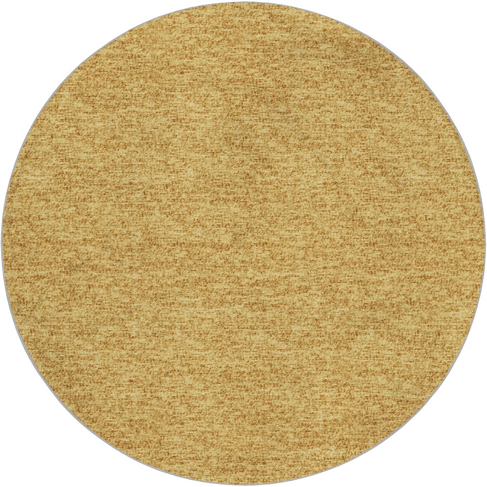 Luxury Washable Voyage VY2 Gold 8' x 8' Rug. Picture 1