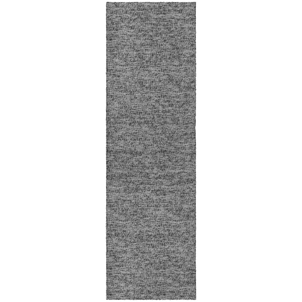 Luxury Washable Voyage VY2 Gray 2'3" x 7'6" Runner Rug. Picture 1