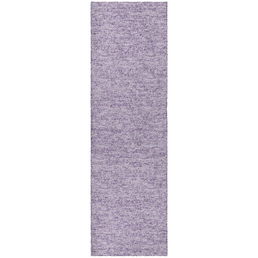 Luxury Washable Voyage VY2 Purple 2'3" x 7'6" Runner Rug. Picture 1